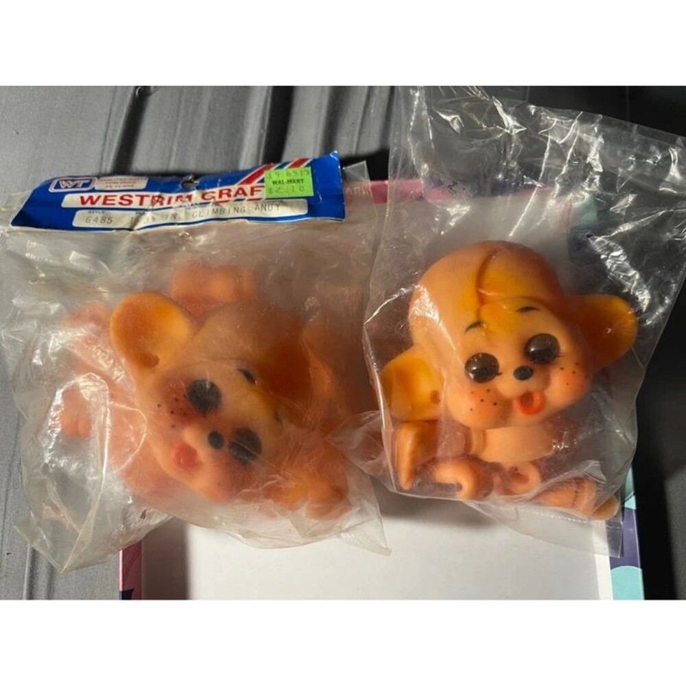 Westrim Craft Vintage Climbing Andy Doll Heads Googly Eyes Craft Supply Packof 2